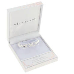 Equilibrium Twisted Bliss Bangle