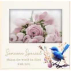 Mystical Blooms Epoxy Photo Frame 4x6in - Someone Special