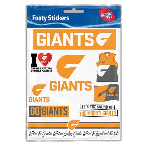 Greater Western Sydney Sticker Sheet