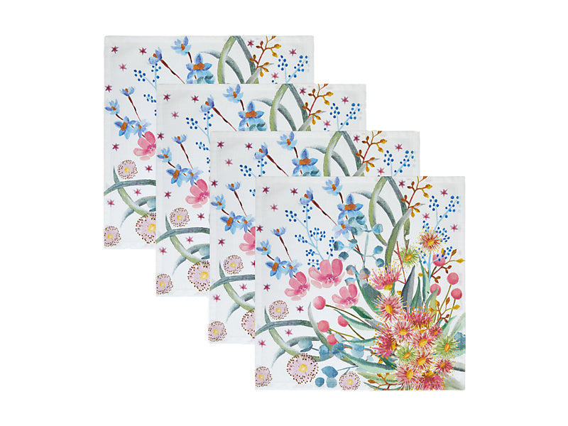 Royal Botanic Gardens Eucalyptus Bloom Cotton Napkin