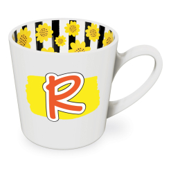 R motif mug female