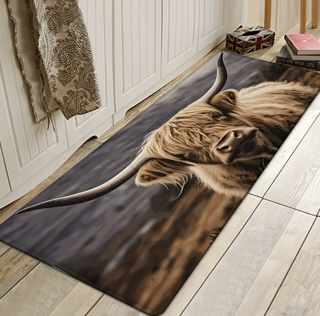Highland Cow Long Mat
