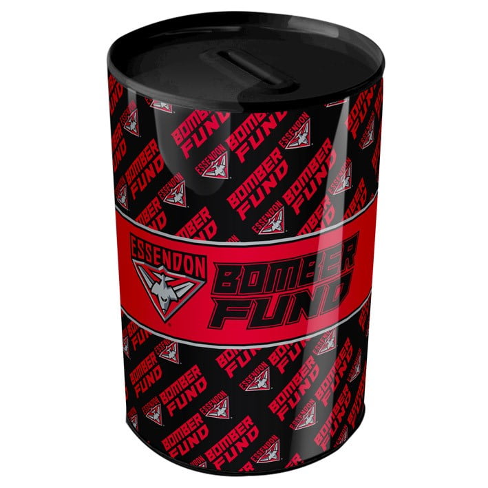 Essendon Tin Money Box