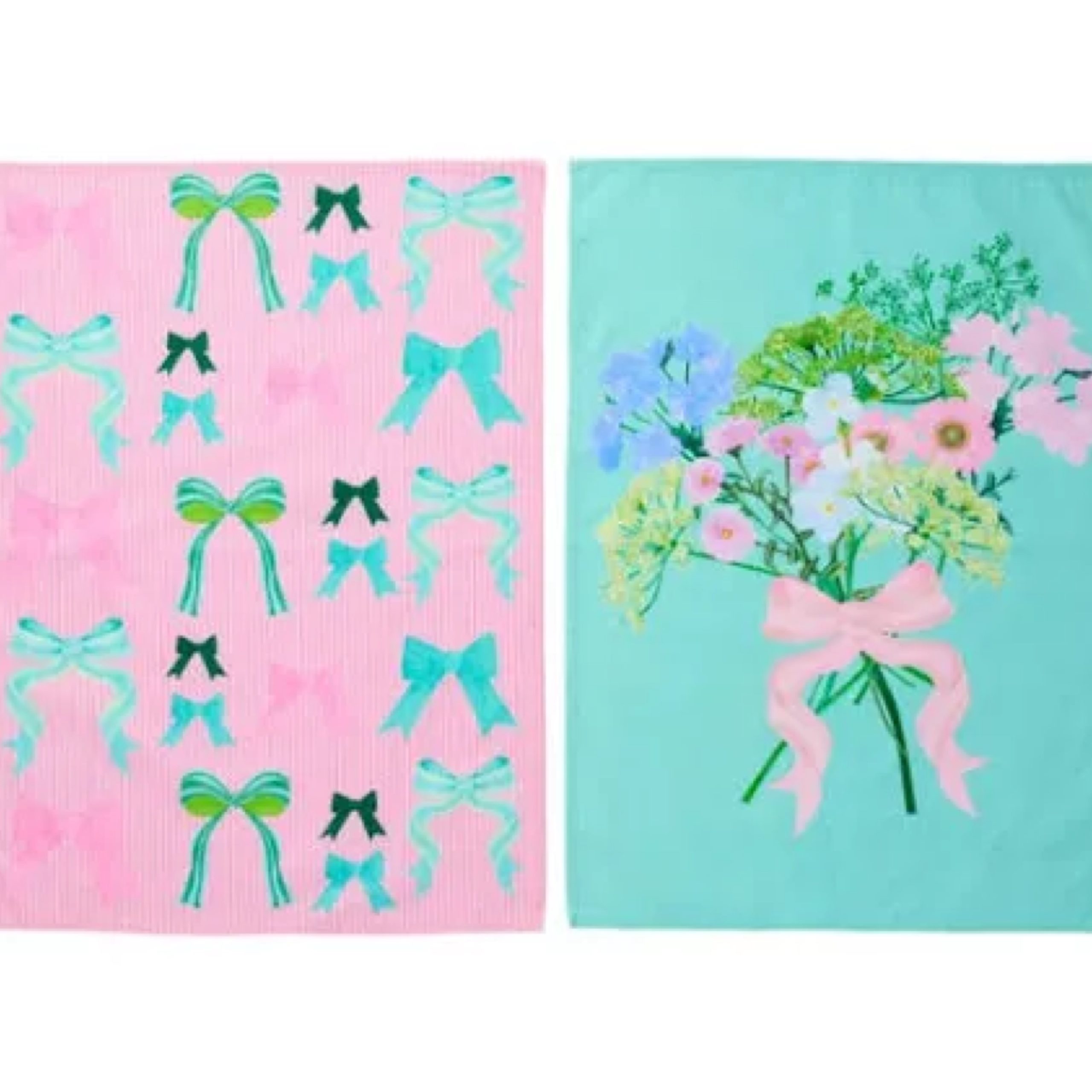 MW Cherish Tea Towel Set of 2 50x70cm Assorted Gift Boxed