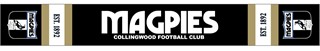 Collingwood Magpies Woollen Australian Made Scarf
