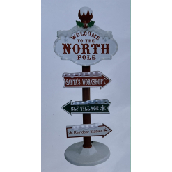 Christmas LED North Pole Scene