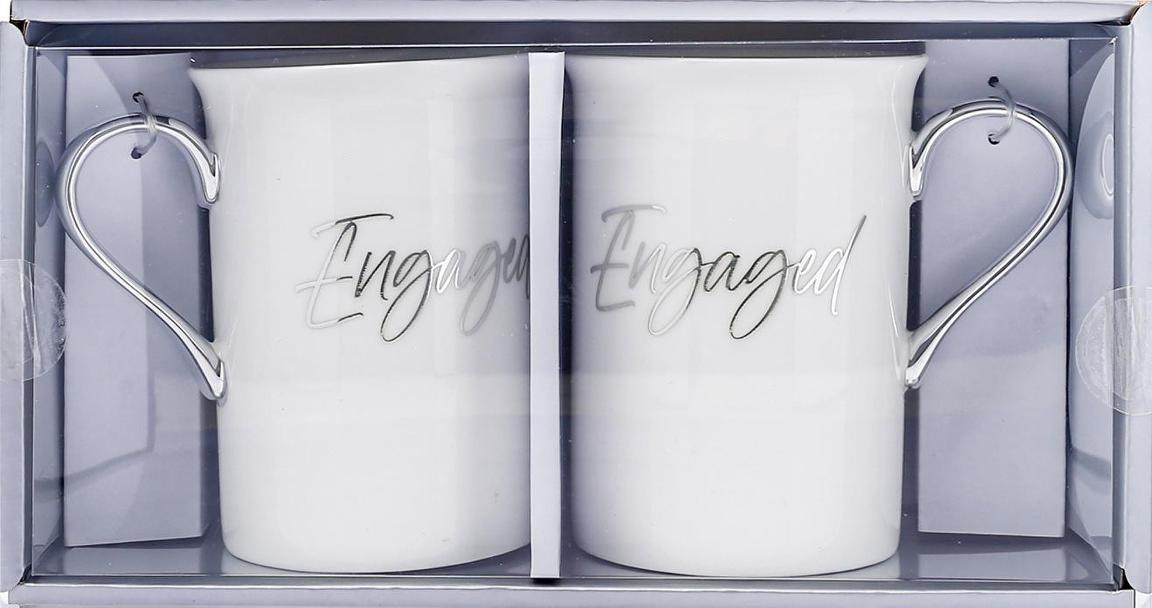 Wedding Engaged Mug Set