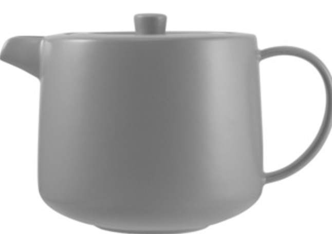 Cafe Life Teapot With Infuser 1L Grey Gift Boxed