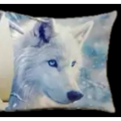 Wolf Cushion Cover 45cm