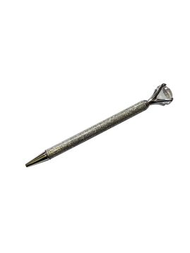 Sparkle Script Pen Silver