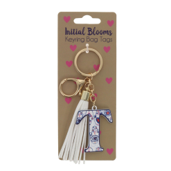 T keyring bag tag