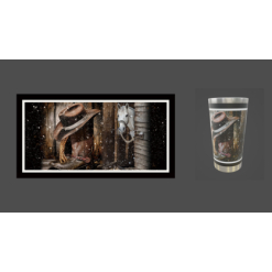 Horse and Boot/Hat Stainless Steel Tumbler 20 Oz