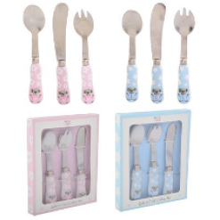 Baby Koala 3pce Cutlery Set of 2