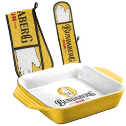 Bundy Baking Tray & Mitt Set