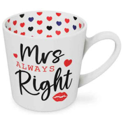 Mrs Always Right - Beautiful On The Inside Mug