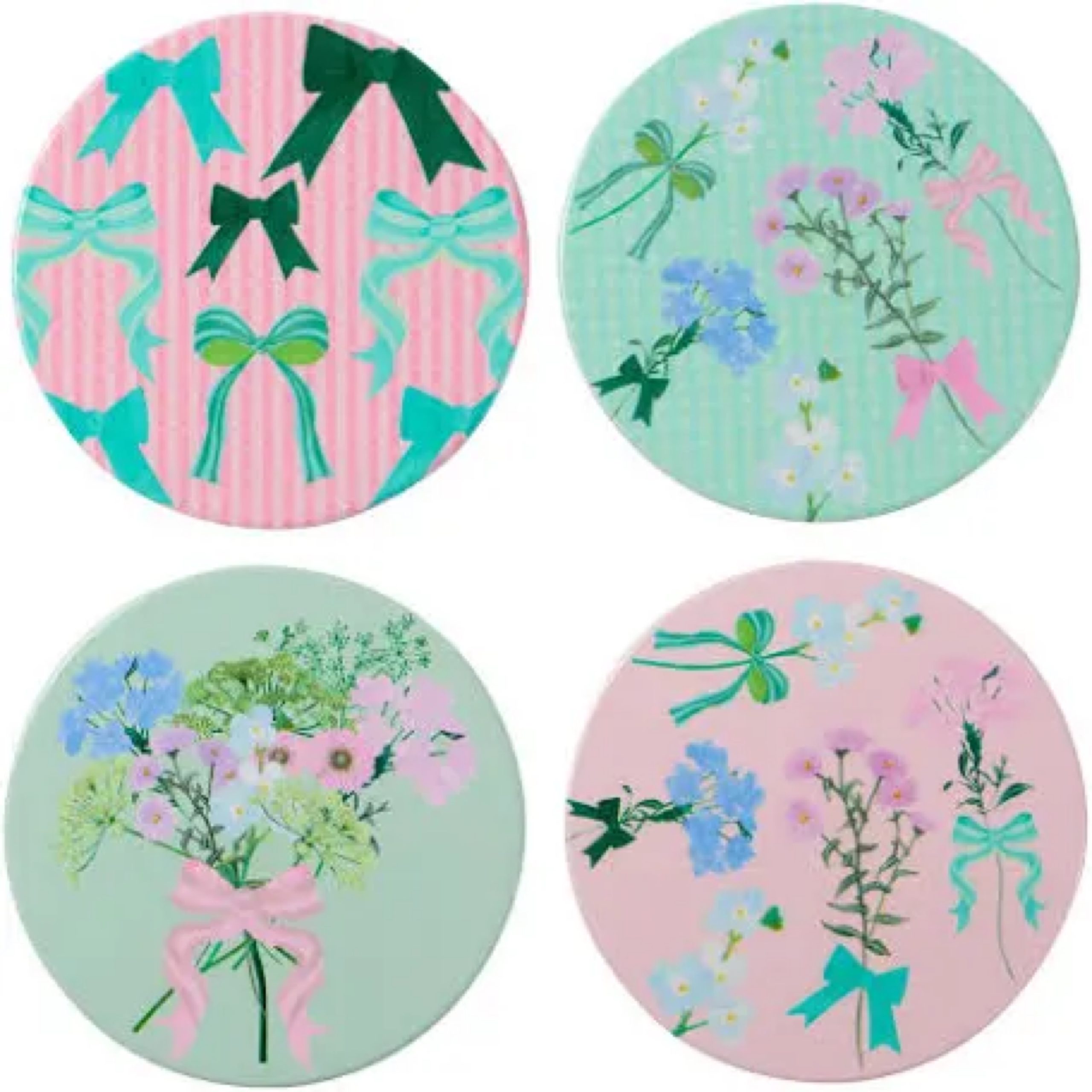 MW Cherish Ceramic Coaster 10cm