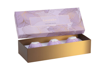 Bath Bombs-Elegance-Lavender 3 pack