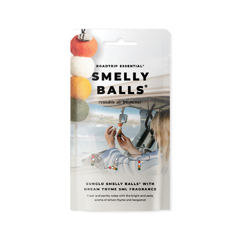 Auto Smelly Balls Sunglo - Dream Thyme 5ml Set - Pouch