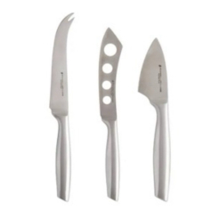 Stanton Cheese Knife Set 3pc Stainless Steel Gift Boxed