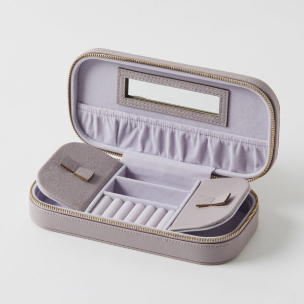 Ambrosia Rectangular Jewellery Case Lilac