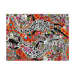 Melanie Hava Jugaig-Bana-Wabu Tea Towel 50x70cm Crocodiles