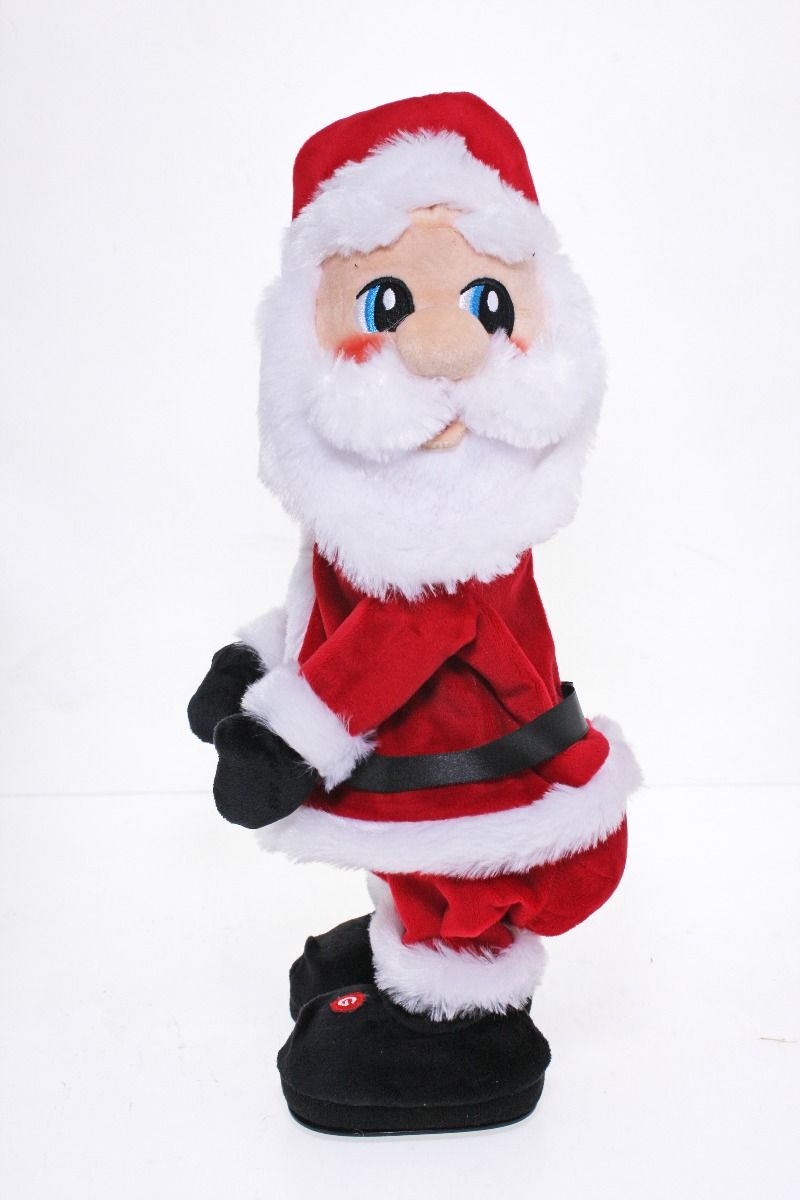 Jingle Booties Jolly Santa