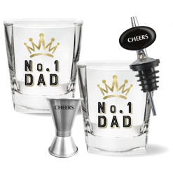 Dad Spirit Glass 4 Piece Set