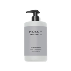 Lemongrass Hand and Body Cream 450mll