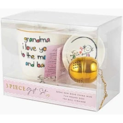 Grandma Love to Moon and Back Mug Set