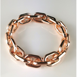 Bracelet Rose Gold Chunky Adjustable