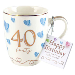 40th Sweet Heart Mug