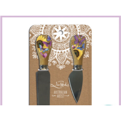 Sunny Butterflies Cheese Knives