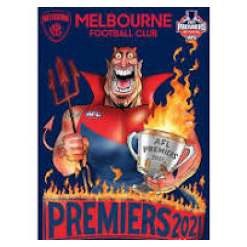 GF21 Melbourne Demons 2021 Premiers  Sticker