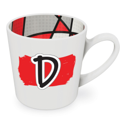 D motif mug male