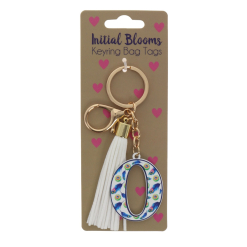O keyring bag tag