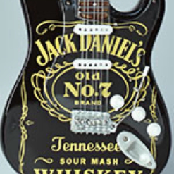 Jack Daniels Miniature guitar