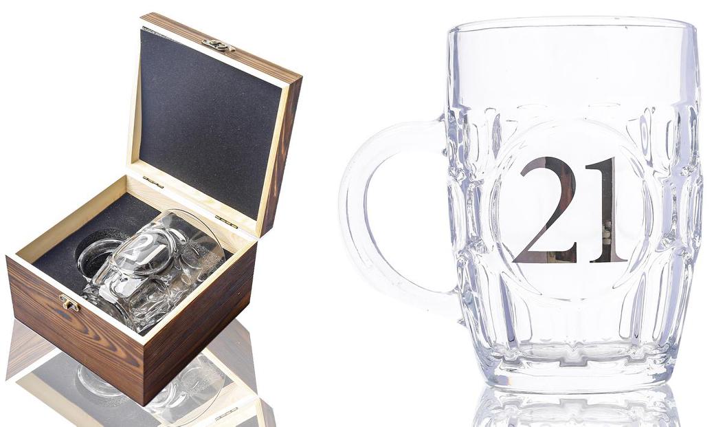 Beer Tankard 21st Wood Box 660