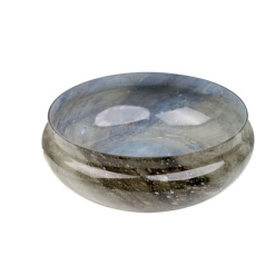 Noir Glass Bowl Black