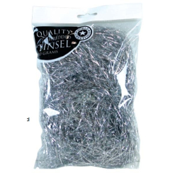 Shredded Tinsel Silver