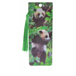 3D Panda Bookmark