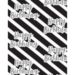 Wrap Kraft Pack Happy Birthday