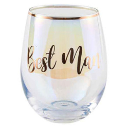 Best Man Stemless Wine