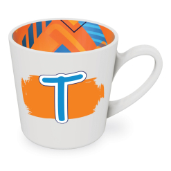 T motif mug male