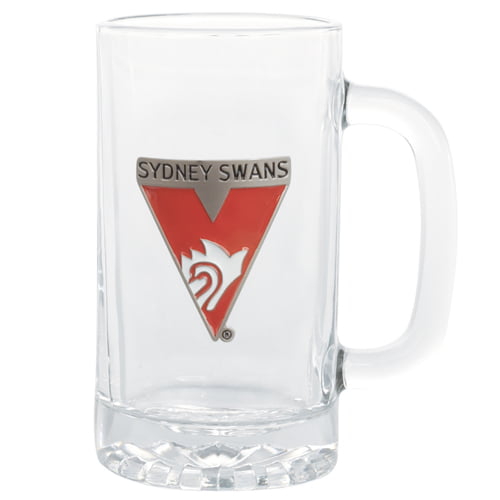 Stein With Metal Badge