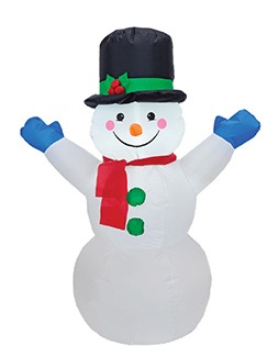 Inflatable Snowman 120cm