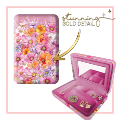 Small Jewellery Case Wistful wildflowers