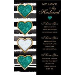 My Love My Husband Card
