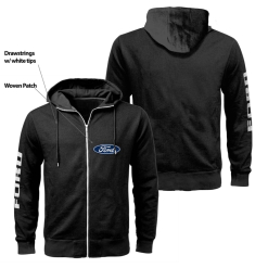 Ford Logo Zip Hoodie