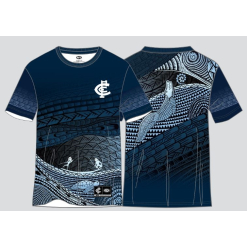Indigenous Tee Blue