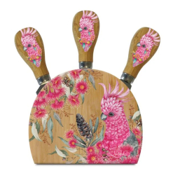 Cheese Knife Magnetic Block Grace Blossoms